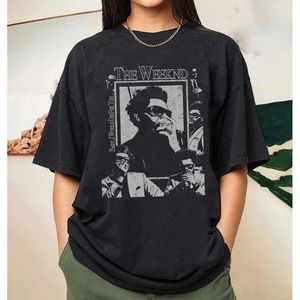 Vintage The Weeknd Tshirt The Weeknd Tshirt Hiphop Music Shirt